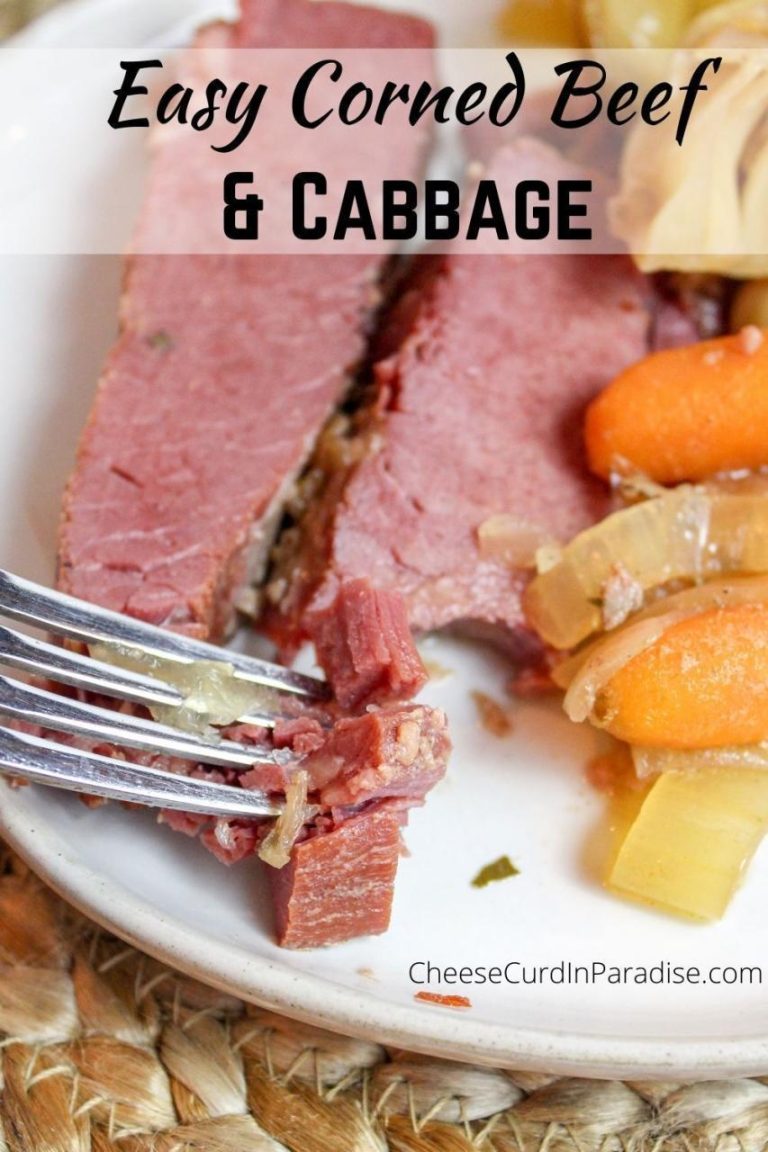 Easy Corned Beef And Cabbage