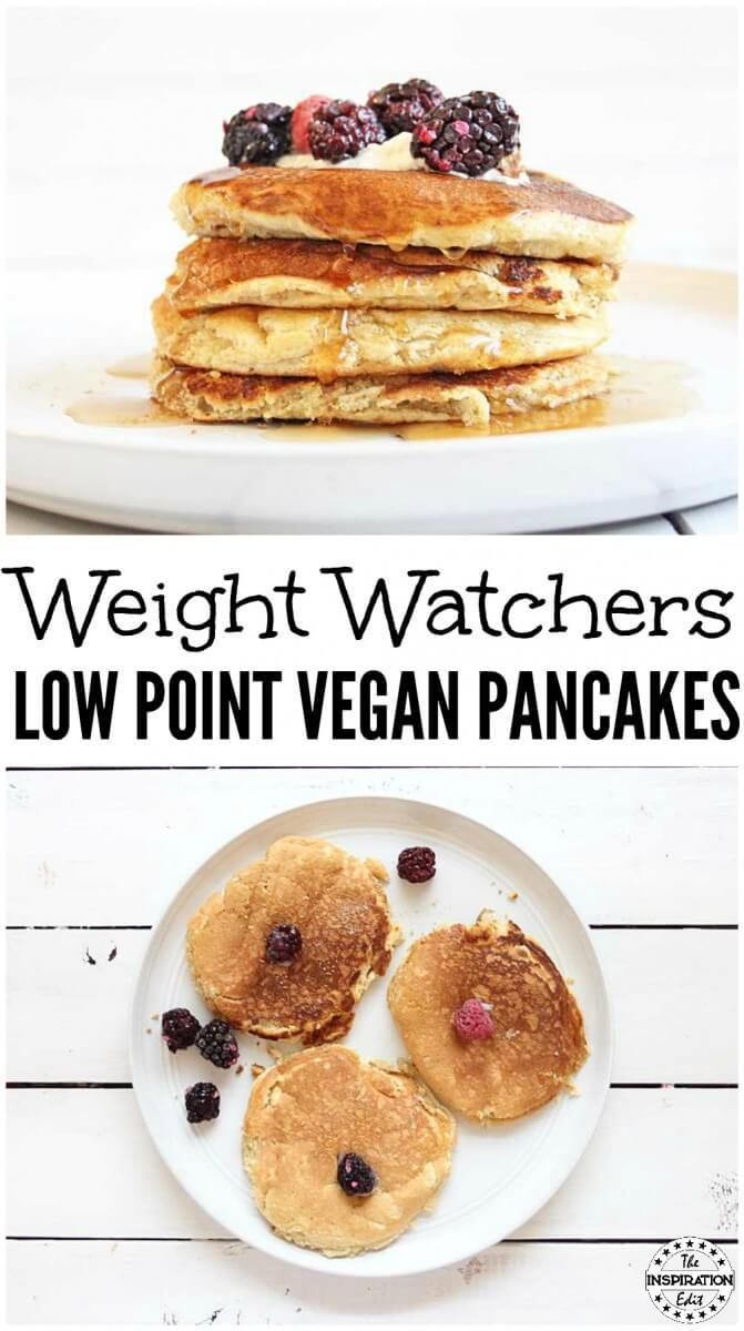 Healthy Vegan Pancakes Low Calorie