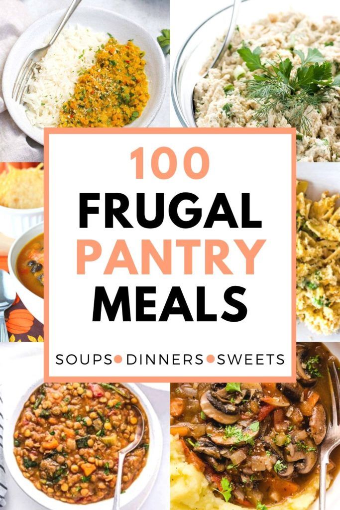 100 Meals On A Budget