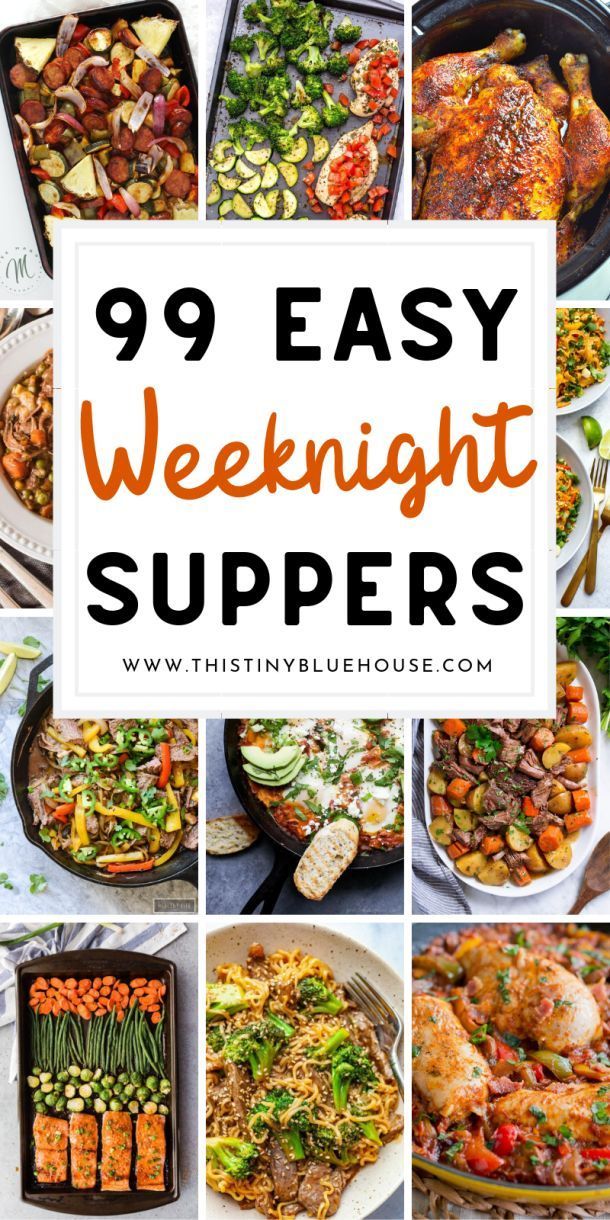 40 Easy Delicious Family Dinner Ideas For Any Day Of The Week