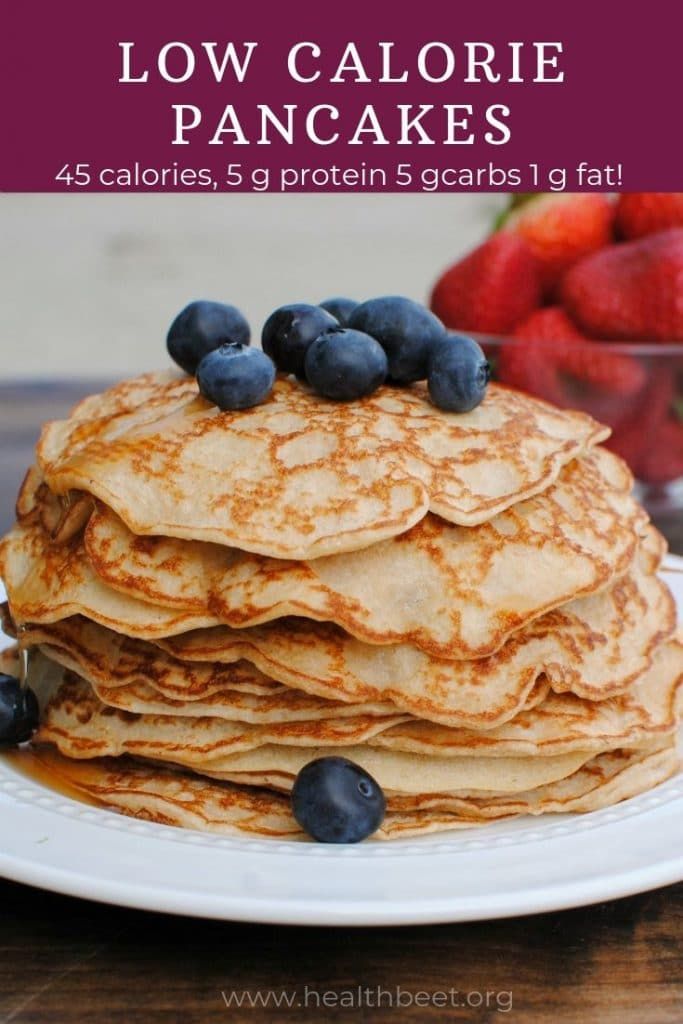 Healthy Pancake Recipe Low Calorie