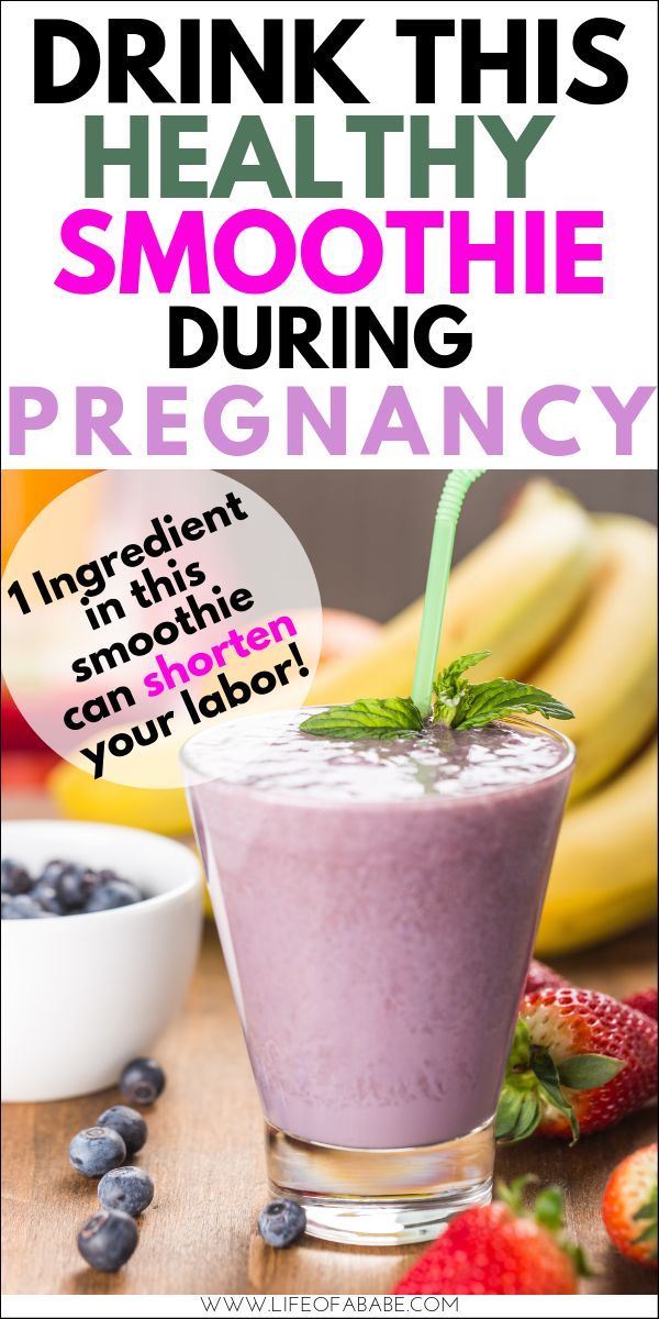 Healthy Smoothies For Early Pregnancy