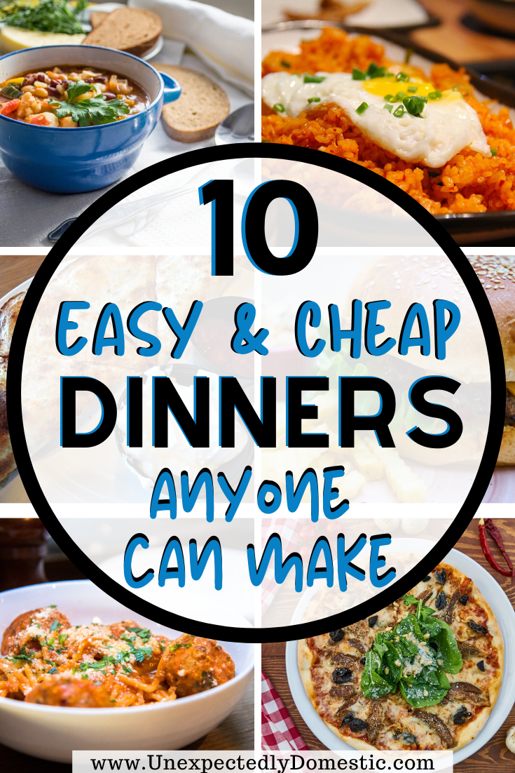 Cheap Easy Dinner Ideas For 2