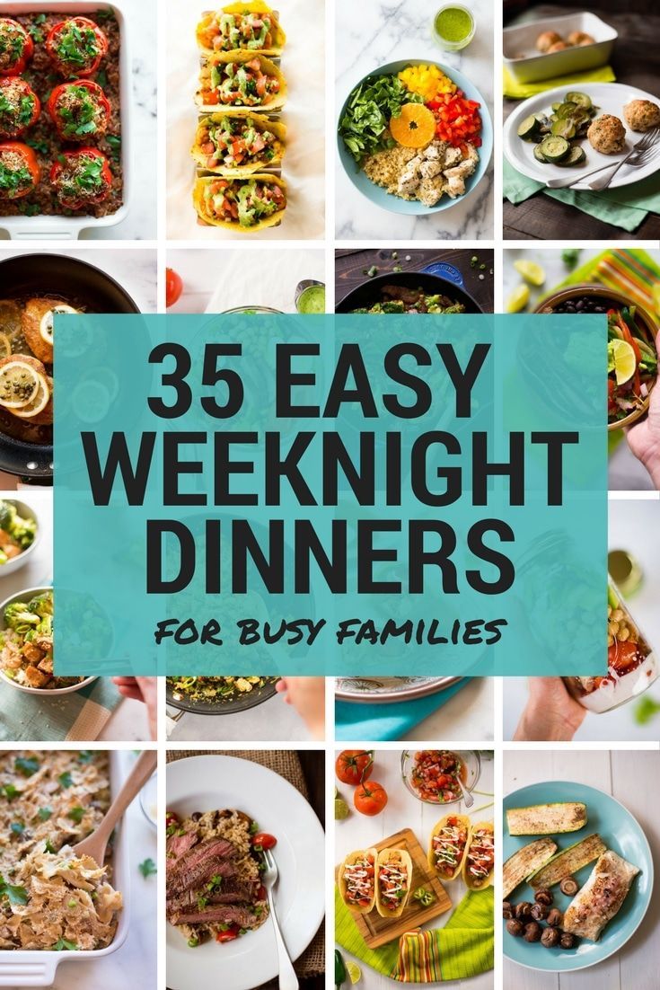 Cheap Easy Weeknight Dinners For Family