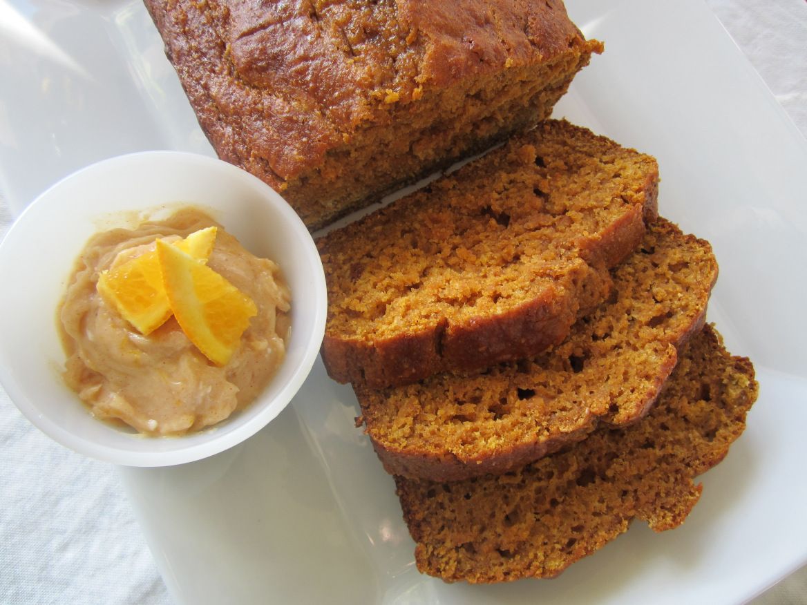 Healthy Pumpkin Bread With Applesauce And Honey