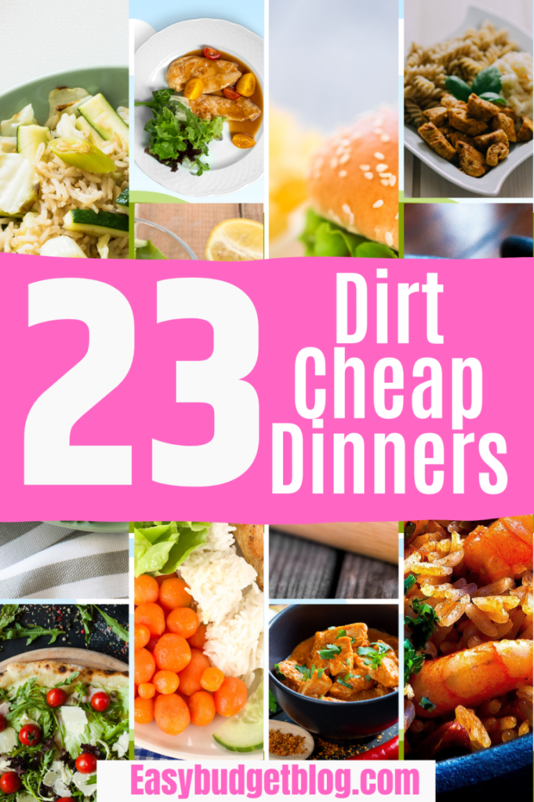 Cheap But Delicious Dinners