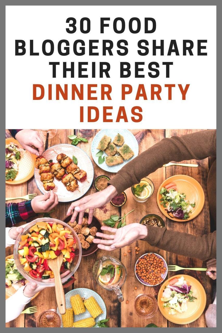 Dinner Party For 10 On A Budget