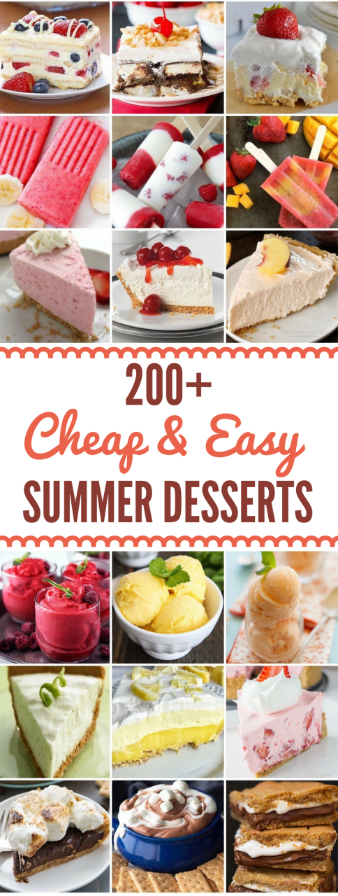 Quick And Cheap Dessert Recipes