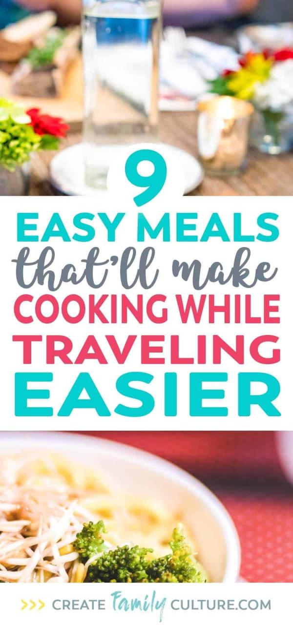 Easy Meals To Cook On Vacation