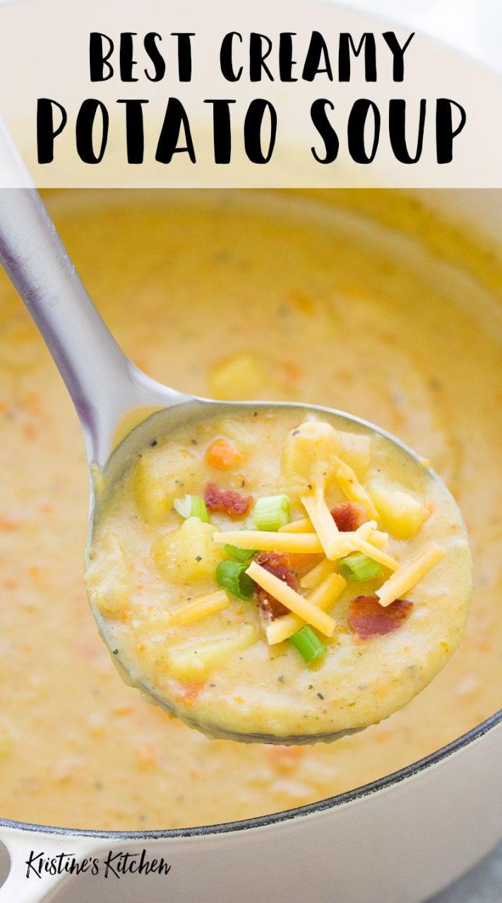 Healthy Potato Soup Recipe Easy