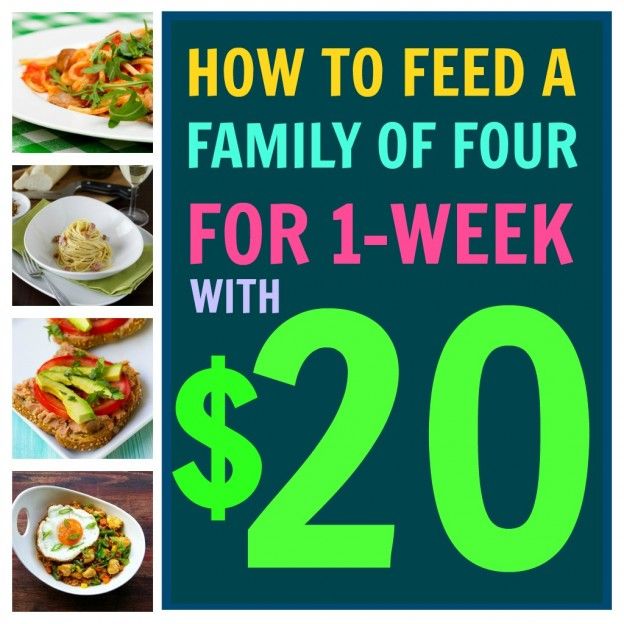 Super Cheap Family Meal Plan