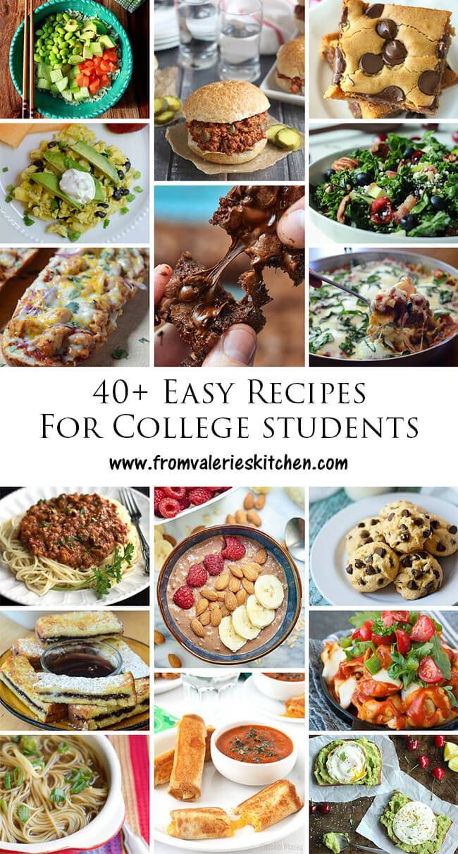 Quick And Easy College Lunches