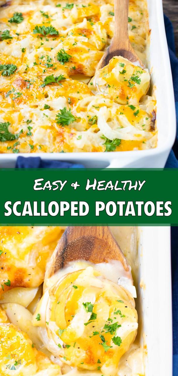 Healthy Scalloped Potatoes Recipe Easy