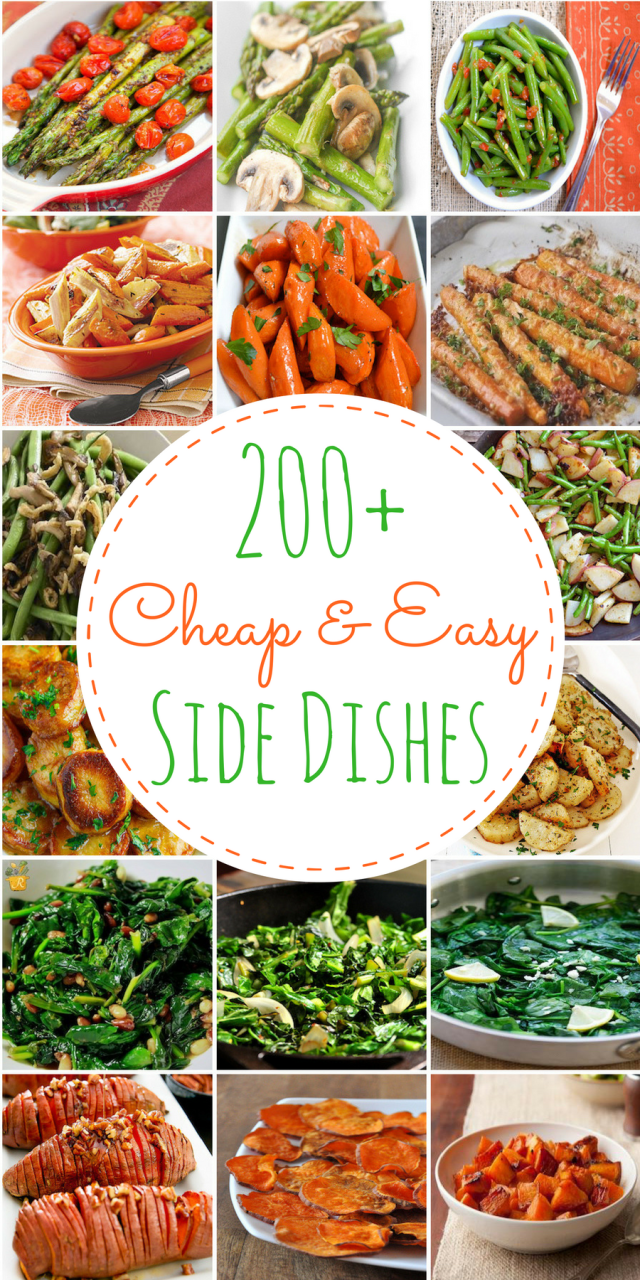 Easy Cheap Healthy Side Dishes