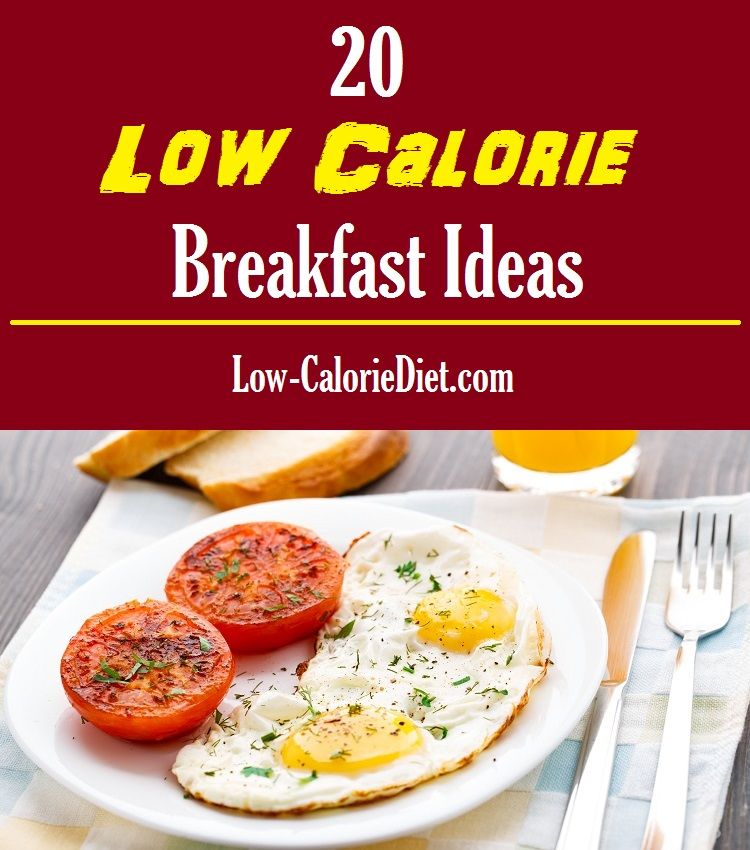 Low Calorie Breakfast Recipes Weight Loss