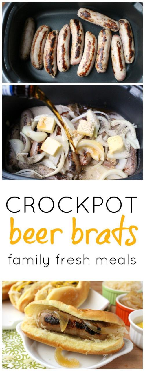 How To Cook Brats In Beer