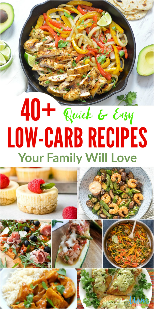 Easy Low Carb Meals For Family