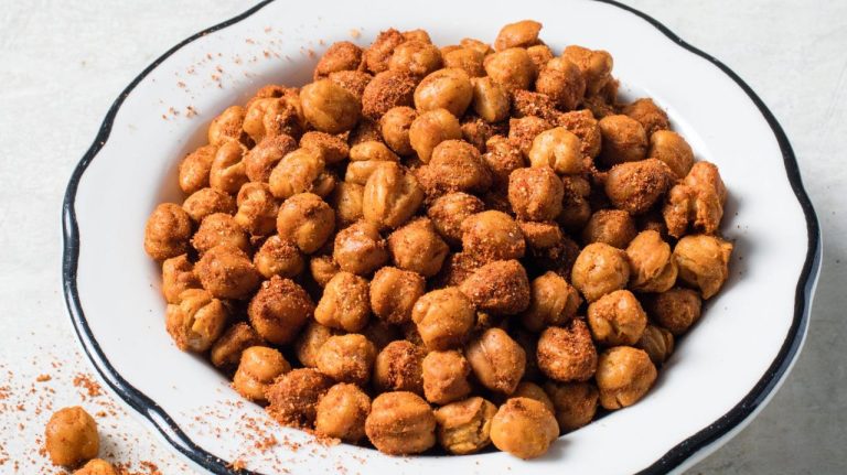 Indian Spiced Roasted Chickpeas Recipe