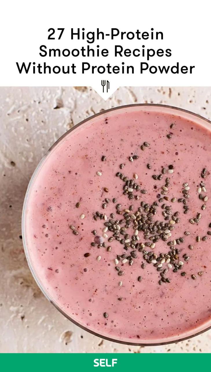 High Protein Breakfast Shakes Recipes