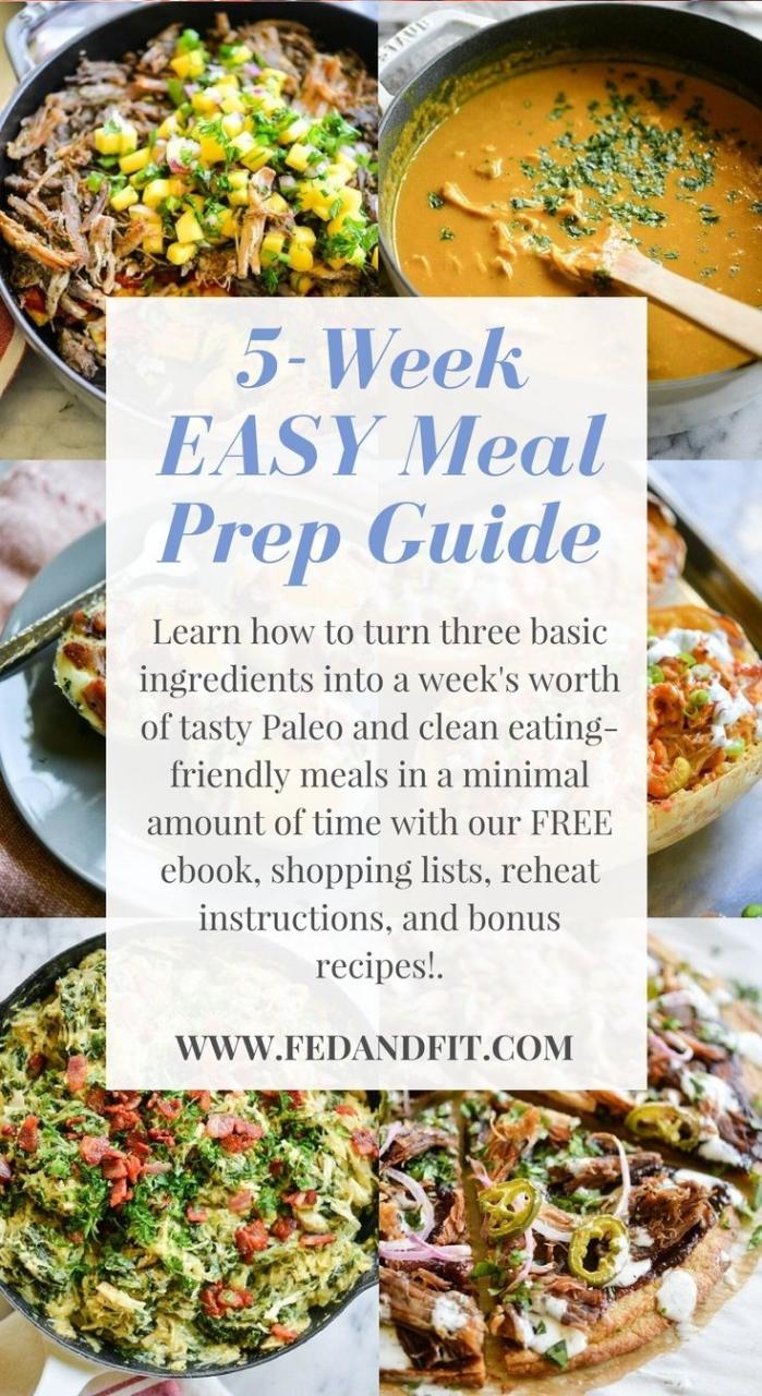 Healthy Recipe For One Week