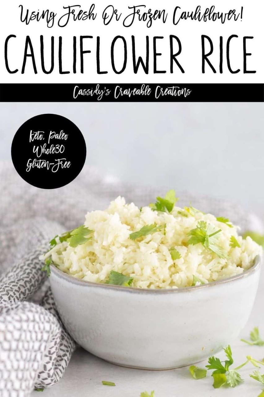 How To Cook Cauliflower Rice From Frozen