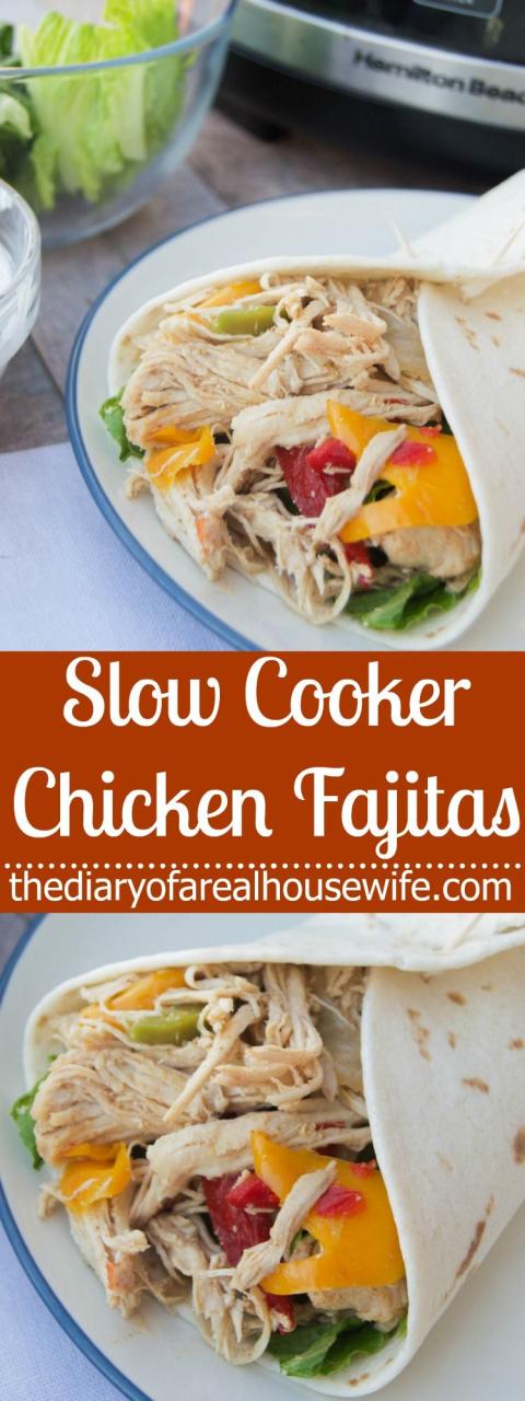 How To Cook Chicken Fajitas In Slow Cooker