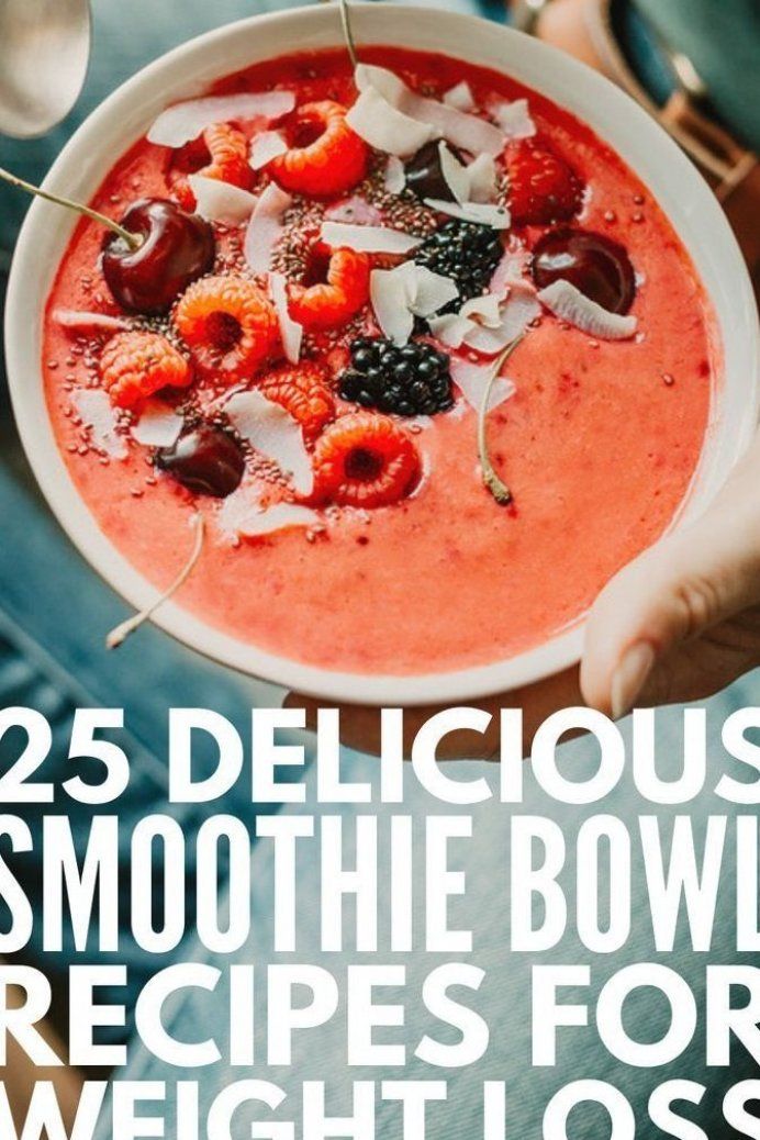 Healthy Smoothie Bowl Recipes For Weight Loss