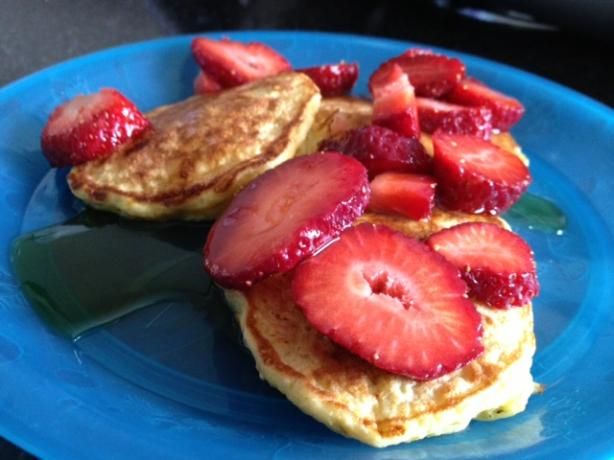 Healthy Pancake Recipe Oatmeal Cottage Cheese