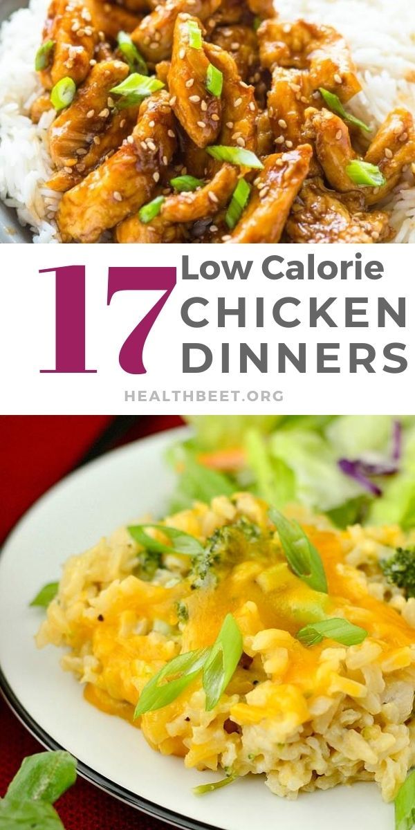 Low Calorie Chicken Dinners Uk
