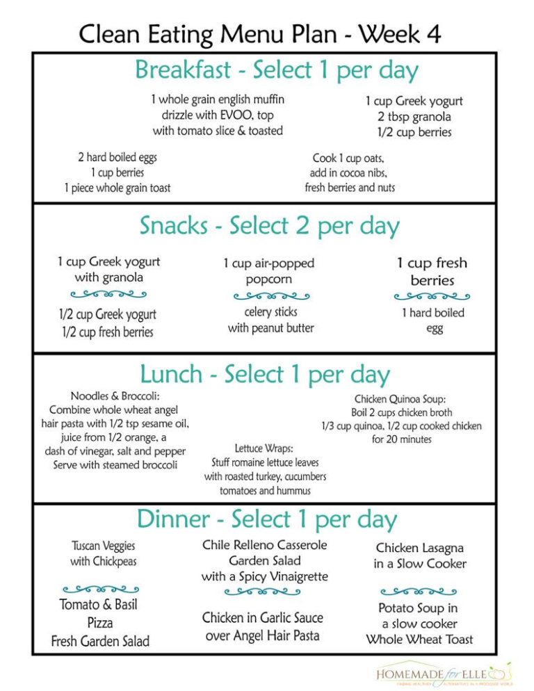 Low Cost Meal Plan For Weight Loss