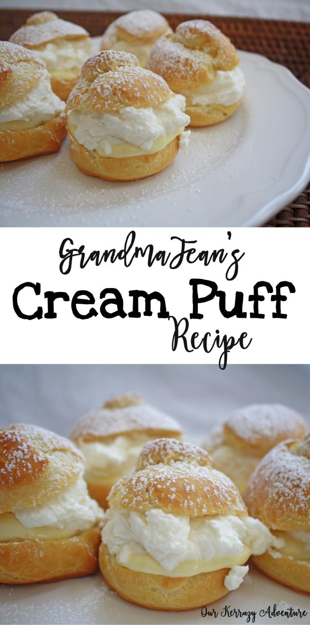 How To Cook Cream Puff