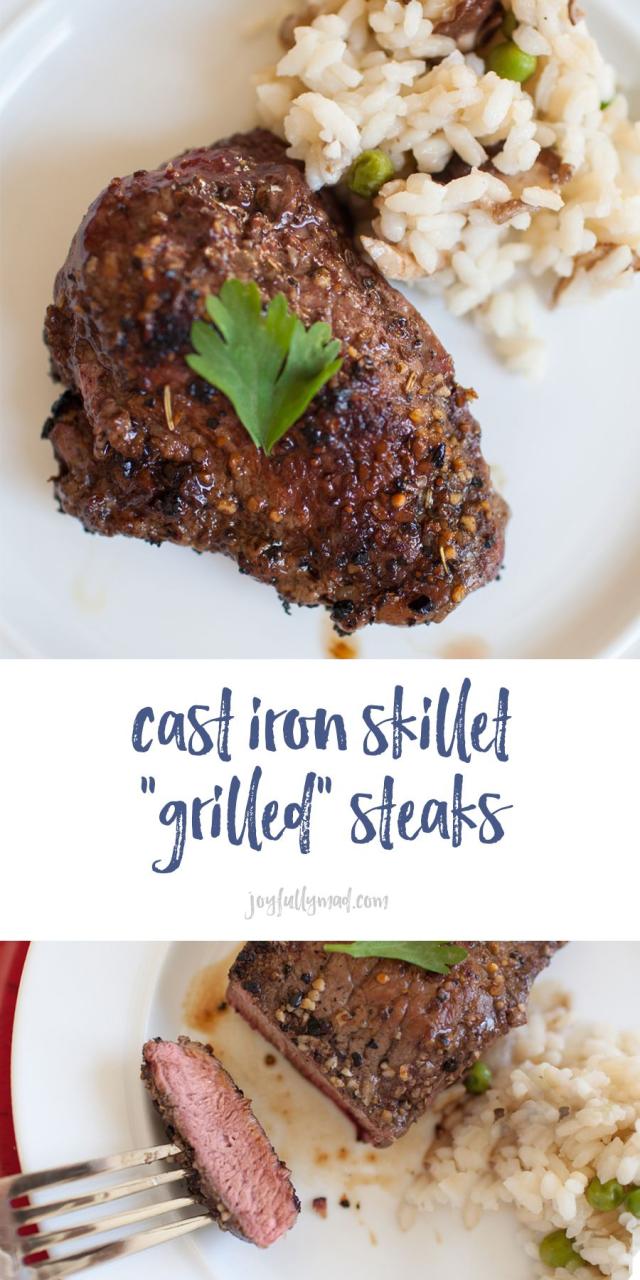How To Cook Filet Mignon In Cast Iron