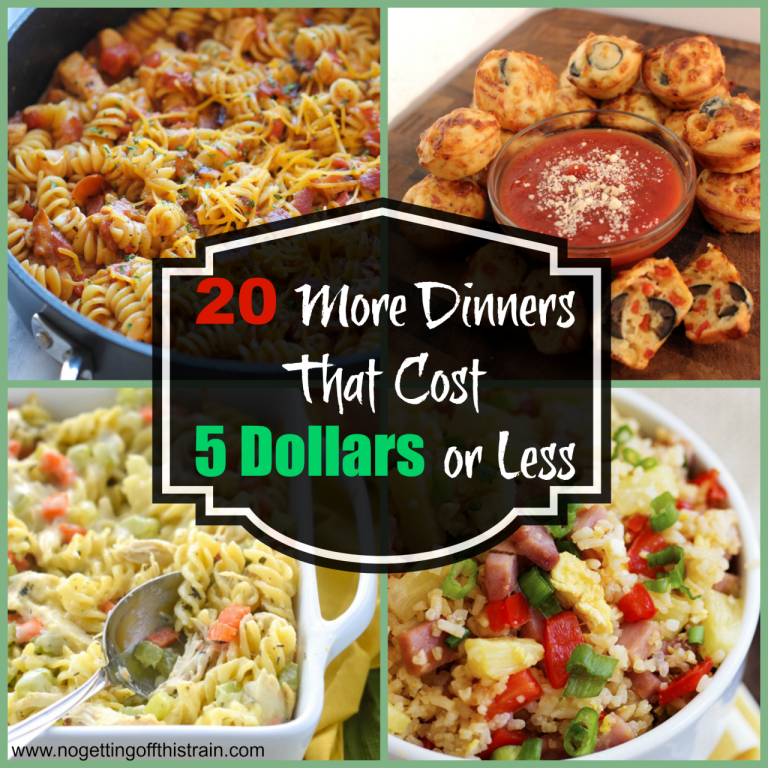 Cheap Meals For 2 Under 5 Dollars