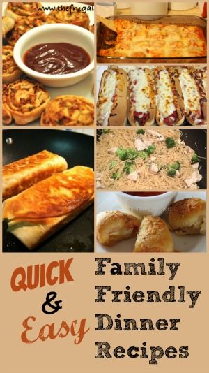 Quick And Easy Cheap Family Meals