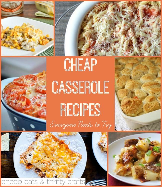 Cheap Casserole Recipes For A Crowd