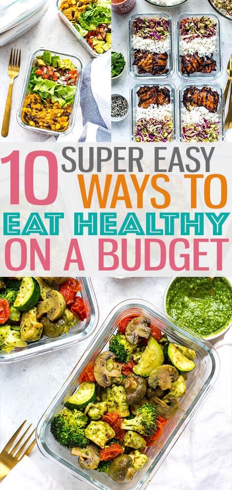Super Easy Cheap Healthy Meals