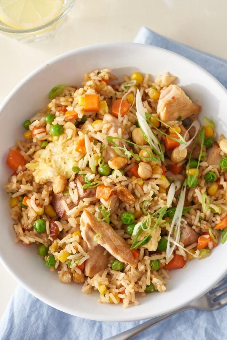 How To Cook Fried Rice With Chicken