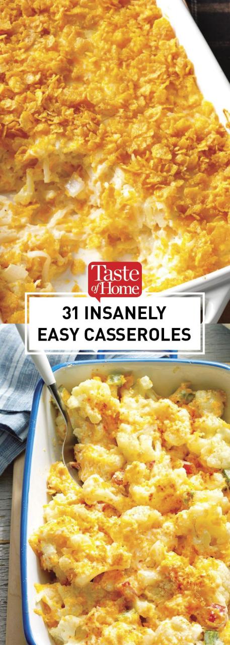 Cheap Easy Casserole Dishes