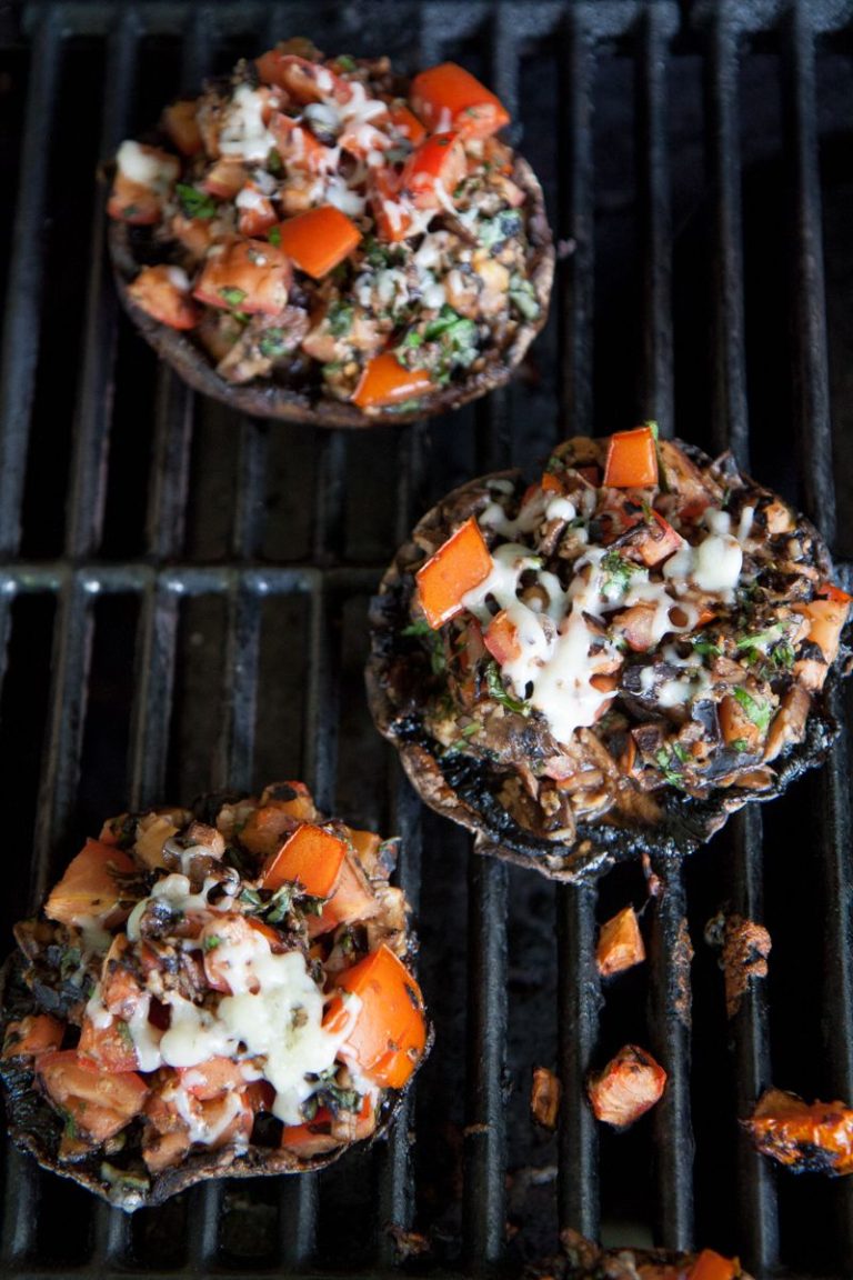 How To Cook Stuffed Mushrooms On Bbq