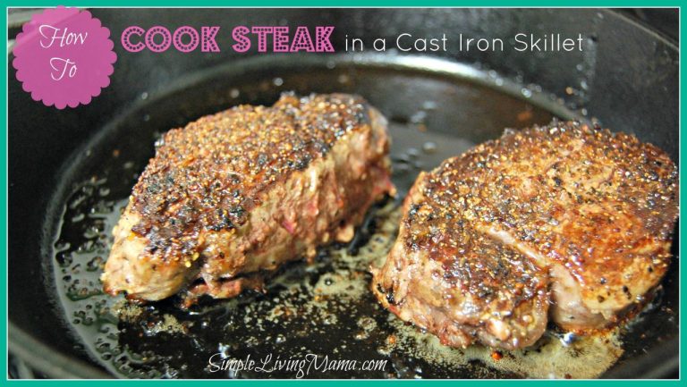 How To Cook Steak Tips In A Cast Iron Skillet