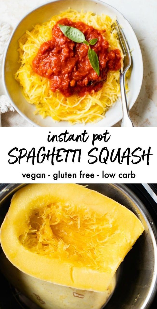 How To Cook Spaghetti Squash In Instant Pot