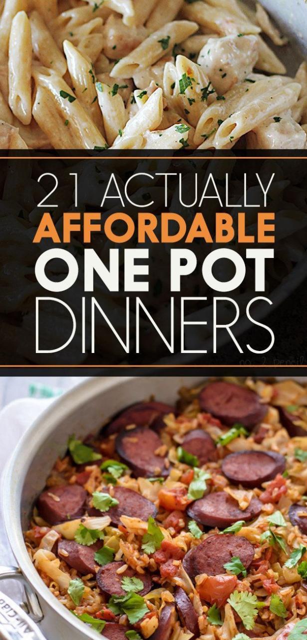 Healthy Affordable Meals For One