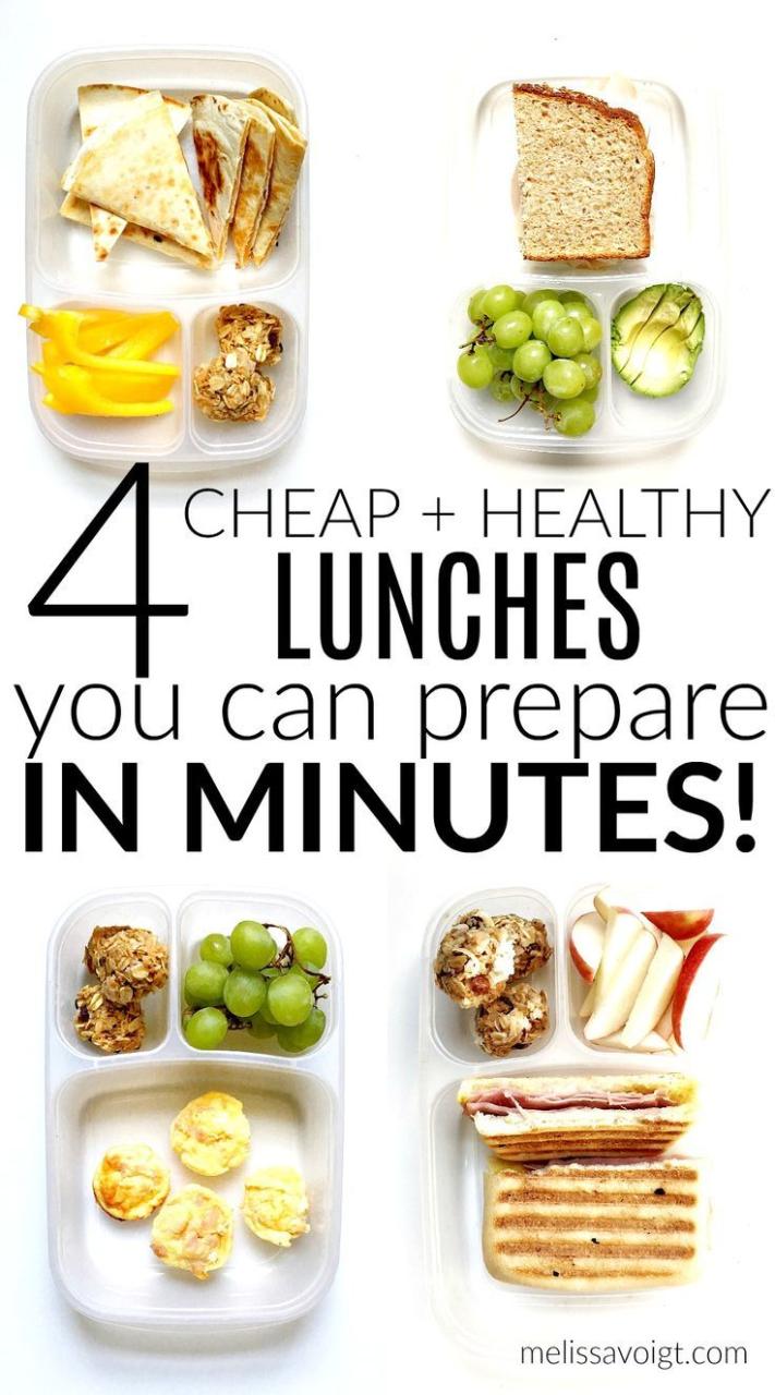 Cheap Healthy Lunch Meal Prep