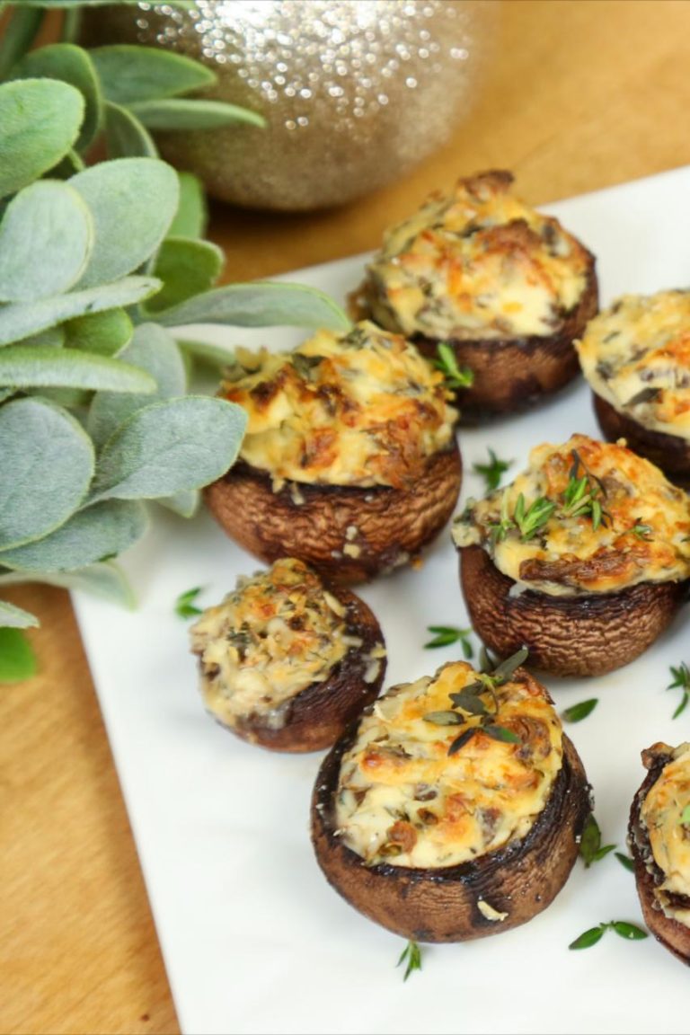 How To Cook Stuffed Mushrooms With Cheese