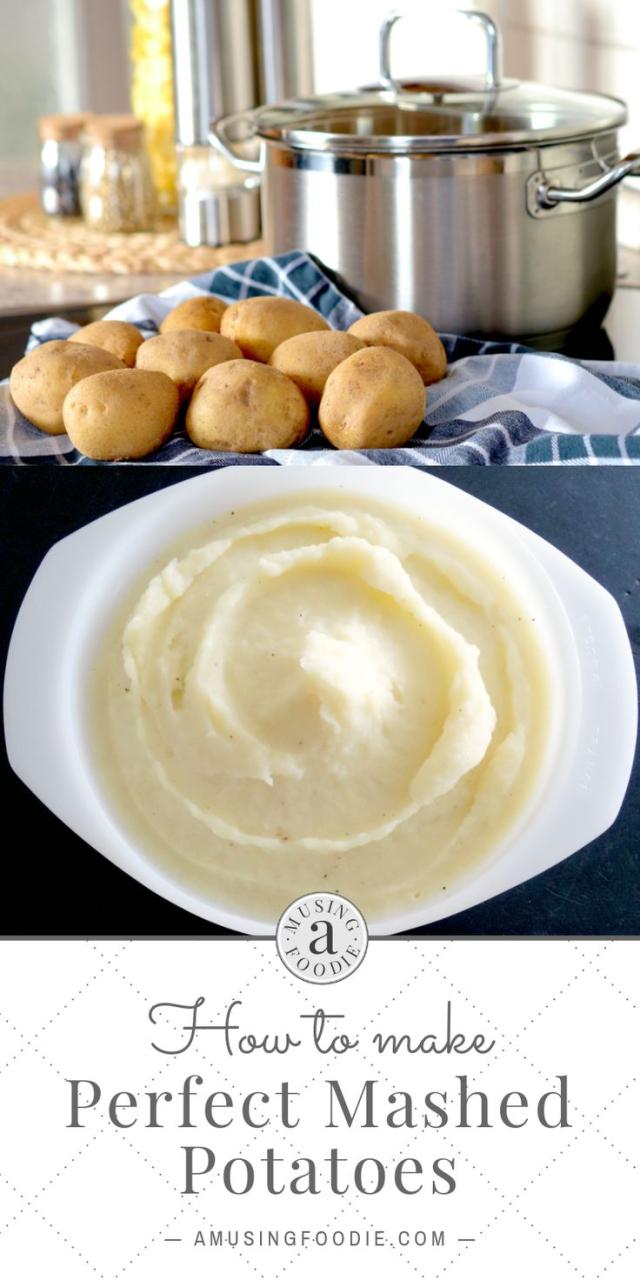 How To Cook The Perfect Mashed Potatoes
