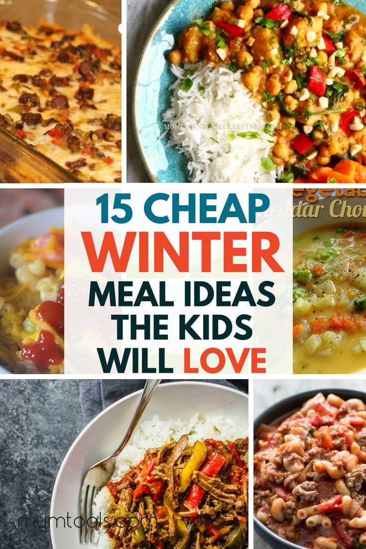 Healthy Economical Family Meals