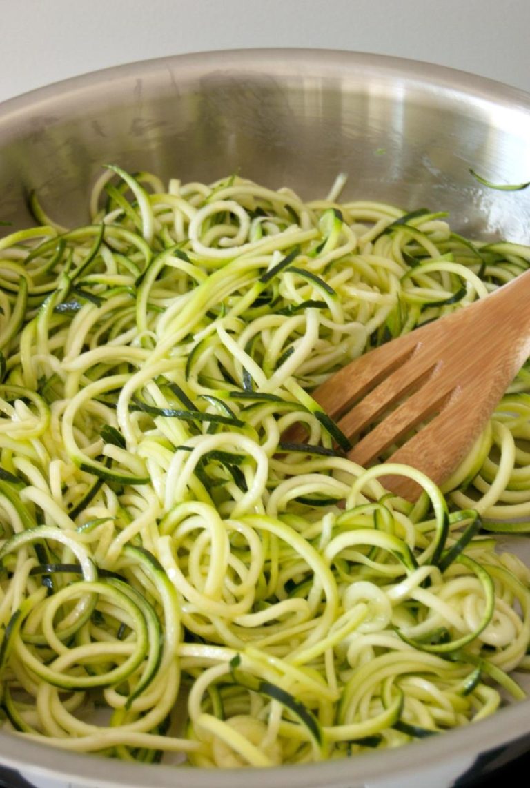 How To Cook Spiralized Zucchini