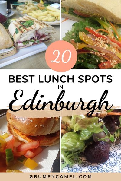 Cheap Lunch Menu Edinburgh