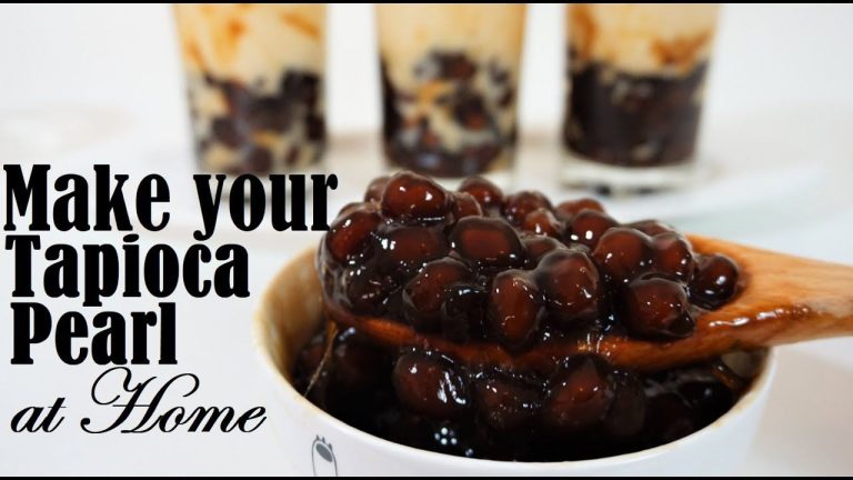 How To Cook Tapioca Pearls Black Sugar Flavor