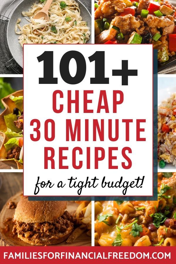 Cheap Easy Meals For A Family Of 8